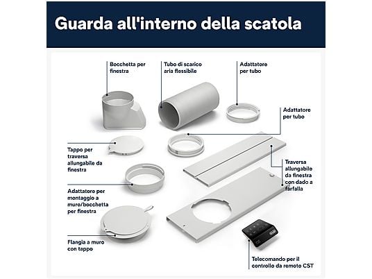 Condizionatore portatile monoblocco DeLonghi PACEL112CSTWIFI