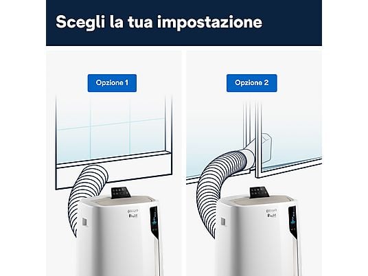 Condizionatore portatile monoblocco DeLonghi PACEL112CSTWIFI