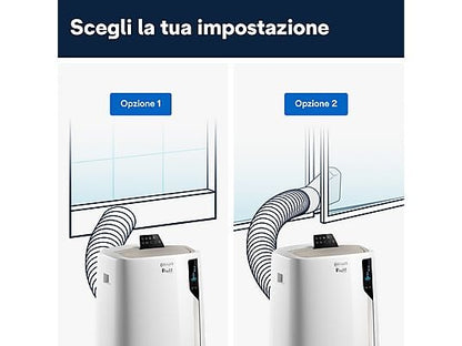 Condizionatore portatile monoblocco DeLonghi PACEL112CSTWIFI