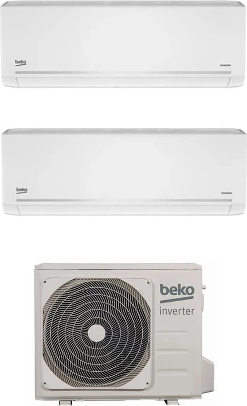 Climatizzatore fisso Beko dualsplit Wifi 9000+12000 BTU classe A++/A+ BGMPI 095+125 + BGMPO181