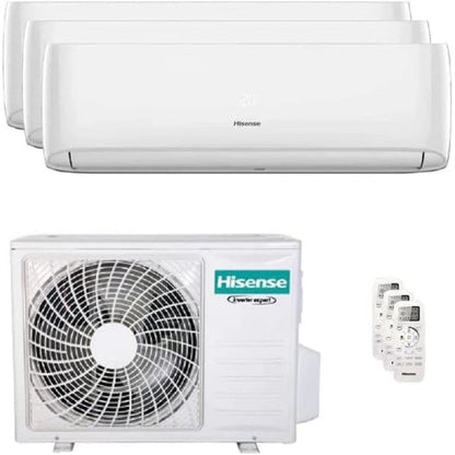 Climatizzatore fisso Hisense Trialsplit 9+9+12 BTU UNI-AIR Wifi 6.2 kW A++/A+