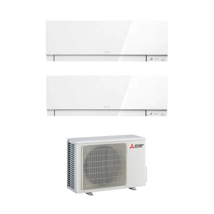Climatizzatore Mitsubishi serie AY Dual 9000+12000 BTU R32